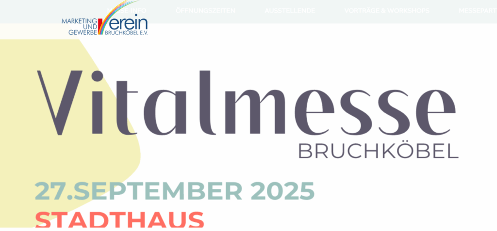 1. Vitalmesse in Bruchköbel am 27.09.2025