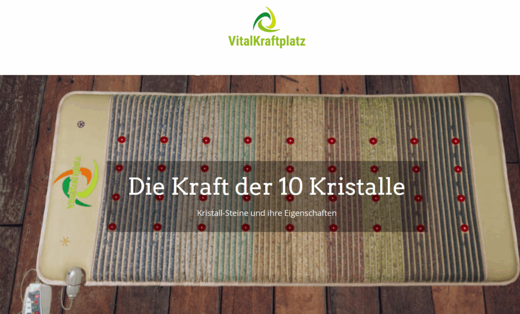 Sonderaktion – 966 Euro – Kristallmatte